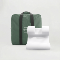 The Snorinator® pillow and the travel bag combo, in small