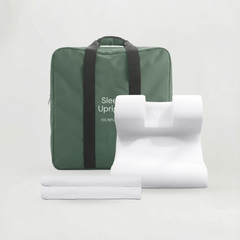 The Snorinator® pillow and the travel bag combo, size small
