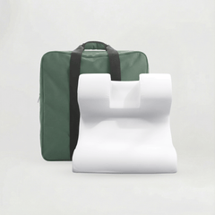 The Snorinator® pillow and the travel bag combo in large